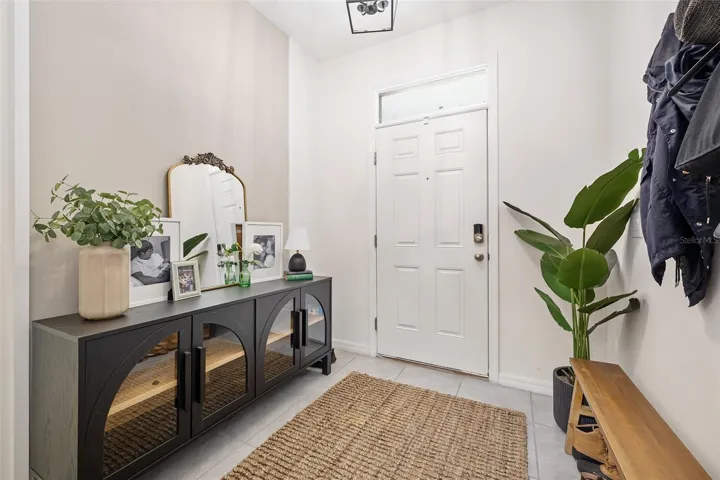 Welcoming foyer