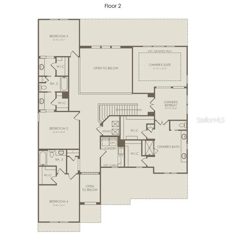 Floor Plan - Floor Two