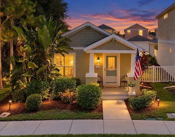 Virtual Twilight - Grand Palm 12610 Shimmering Oak Cir Venice FL 34293