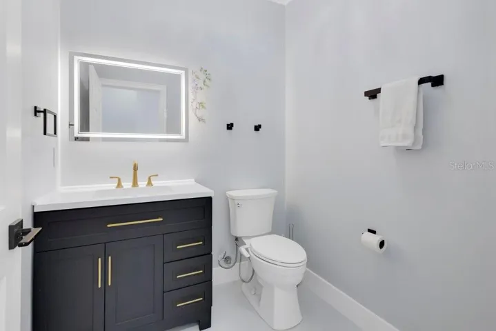 Powder Bath on first floor