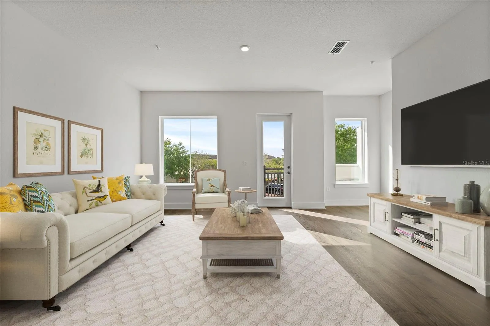 Staged Living Room