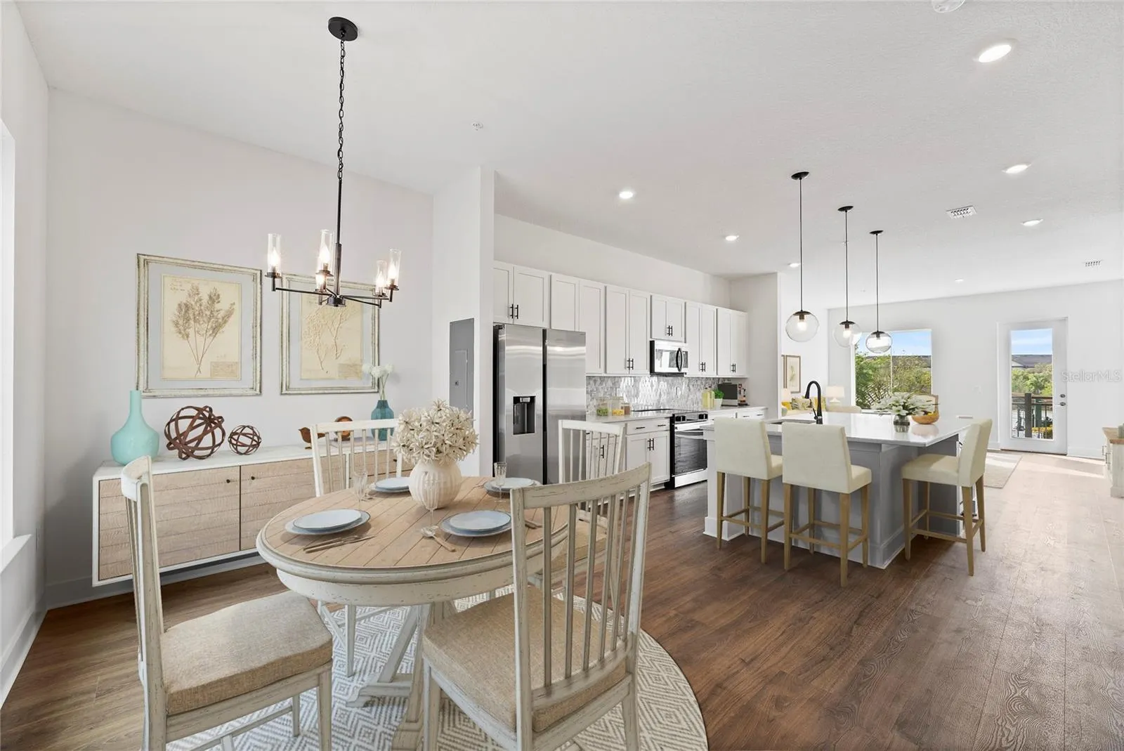 Staged Dining Room