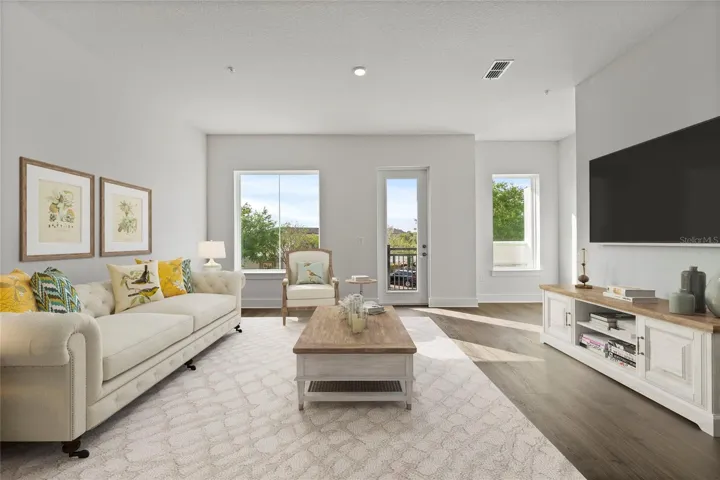 Staged Living Room