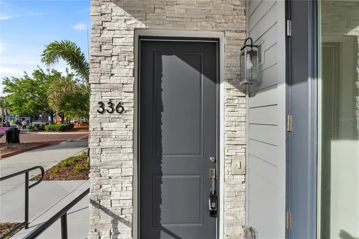 Front Door to Townhouse