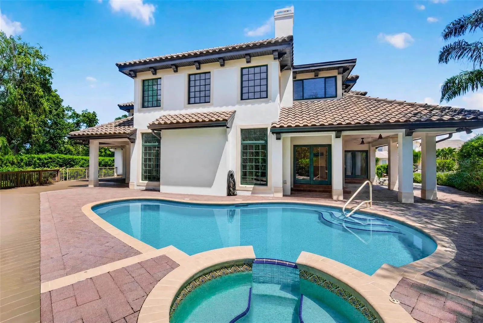 Resort-Style Pool Deck