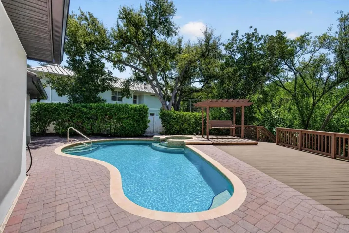 Resort-Style Pool Deck