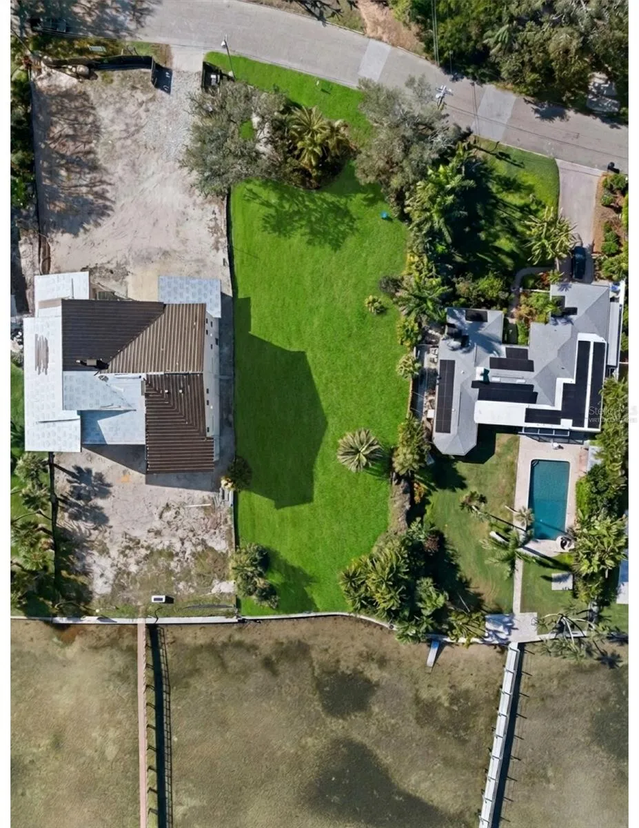 0.51 Acres Virtually Staged Lawn.