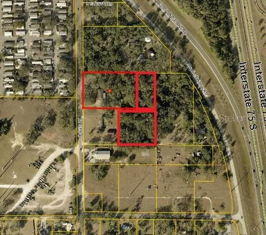 Aerial of 3 Parcels