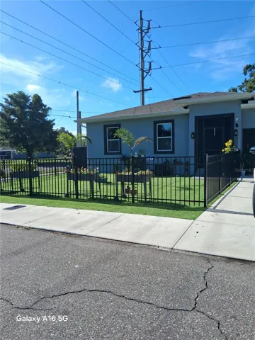 Front of the house