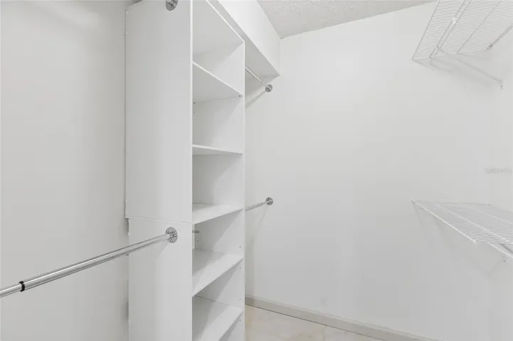 Primary Suite Walk-In Closet