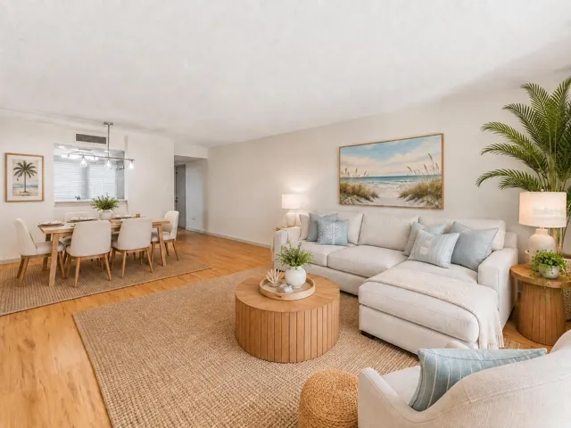 Virtually staged Great Room