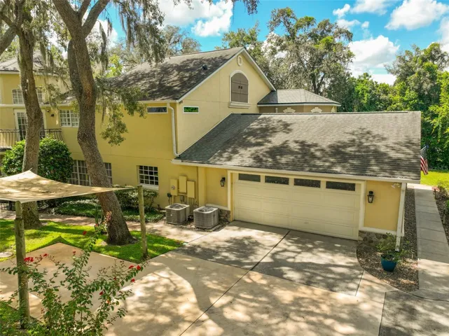 Side view of home
