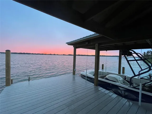 View of Lake/Sunset