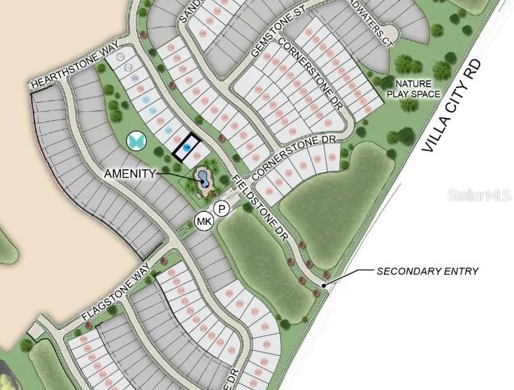 7409 Fieldstone Drive Site Map