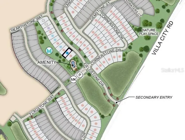 7409 Fieldstone Drive Site Map