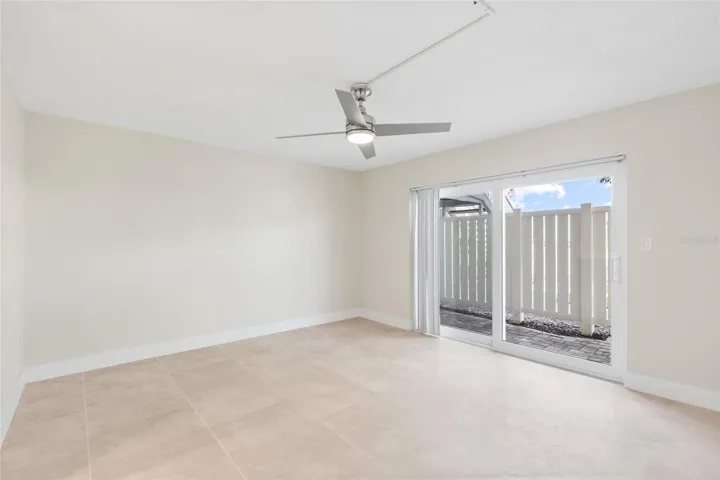 Private Front Patio