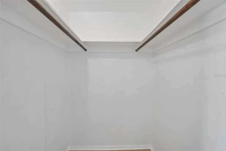Walk-in closet in Primary