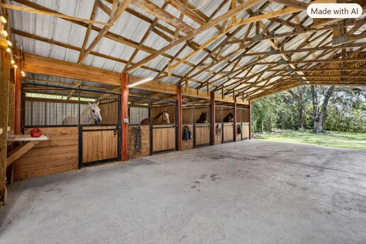 AI enhanced Barn with Stalls