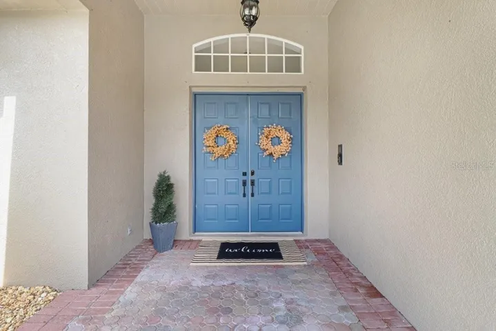 Front Double Door Entry