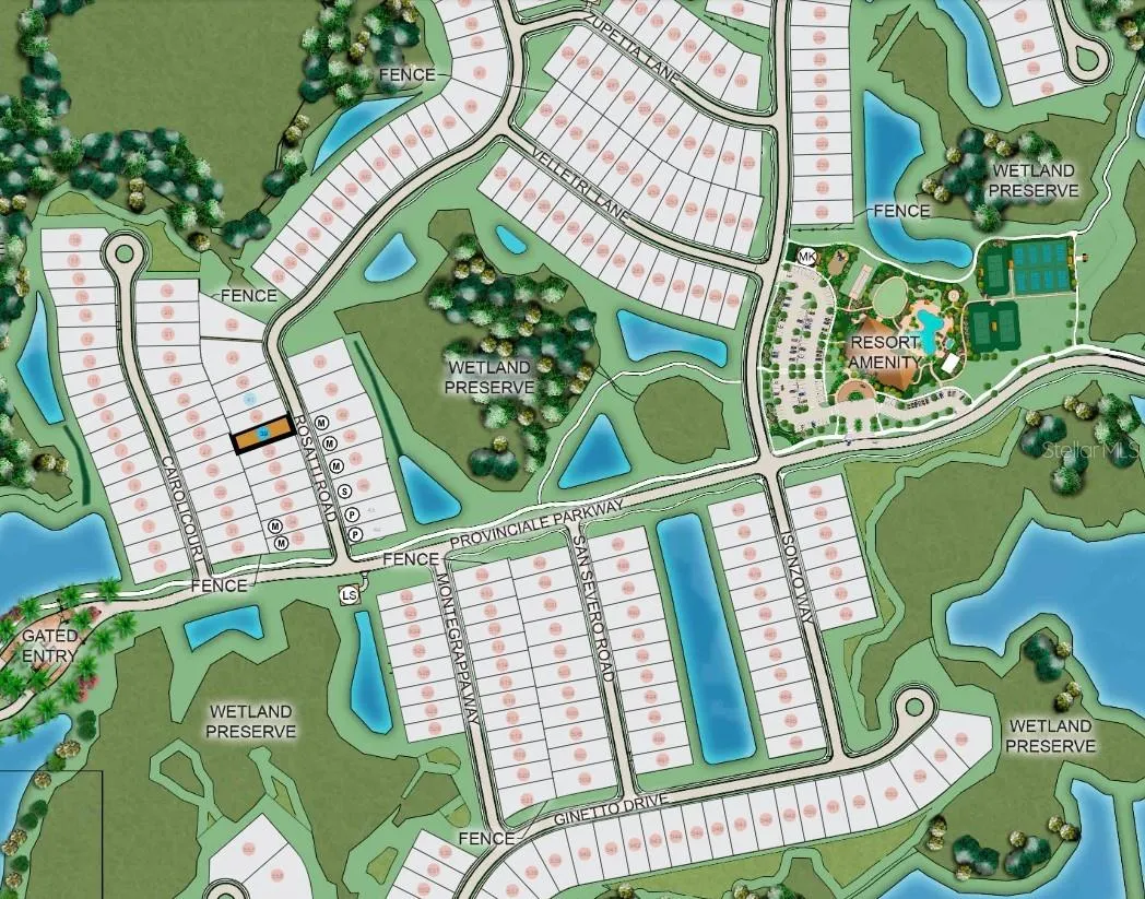 4305 Rosatti Road Site Map