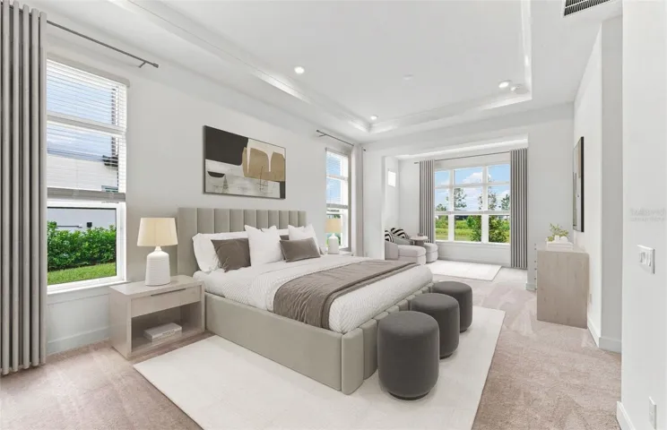 Virtually Staged -Extended Owners Suite w/Retreat