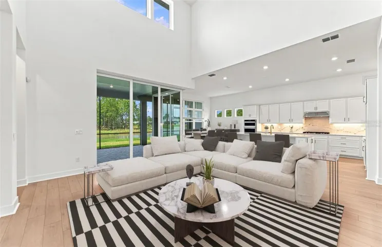 Virtually Staged - Open Gathering Room