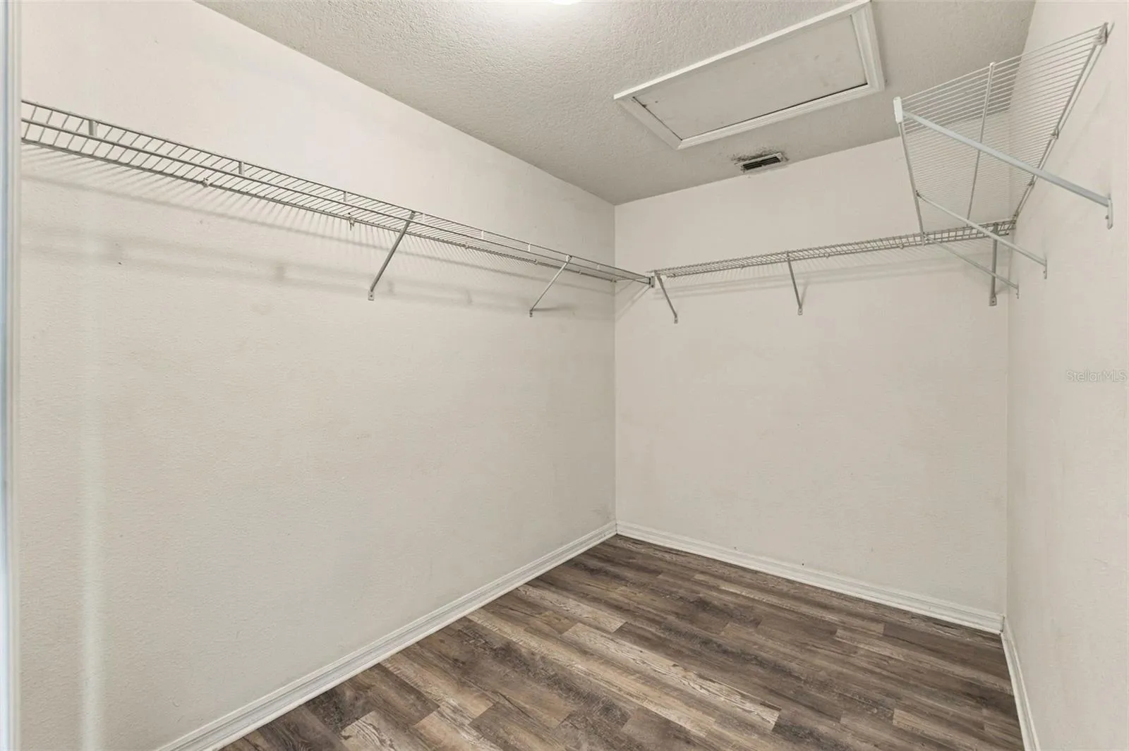 Primary walk-in closet