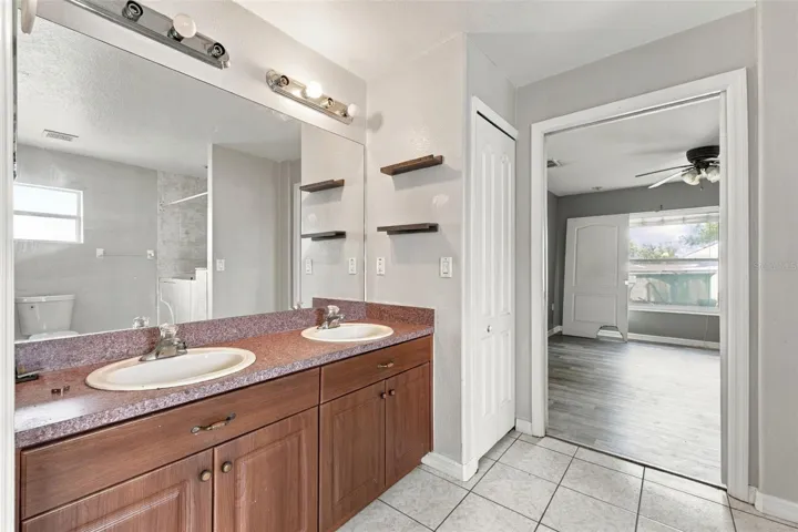 Primary bathroom