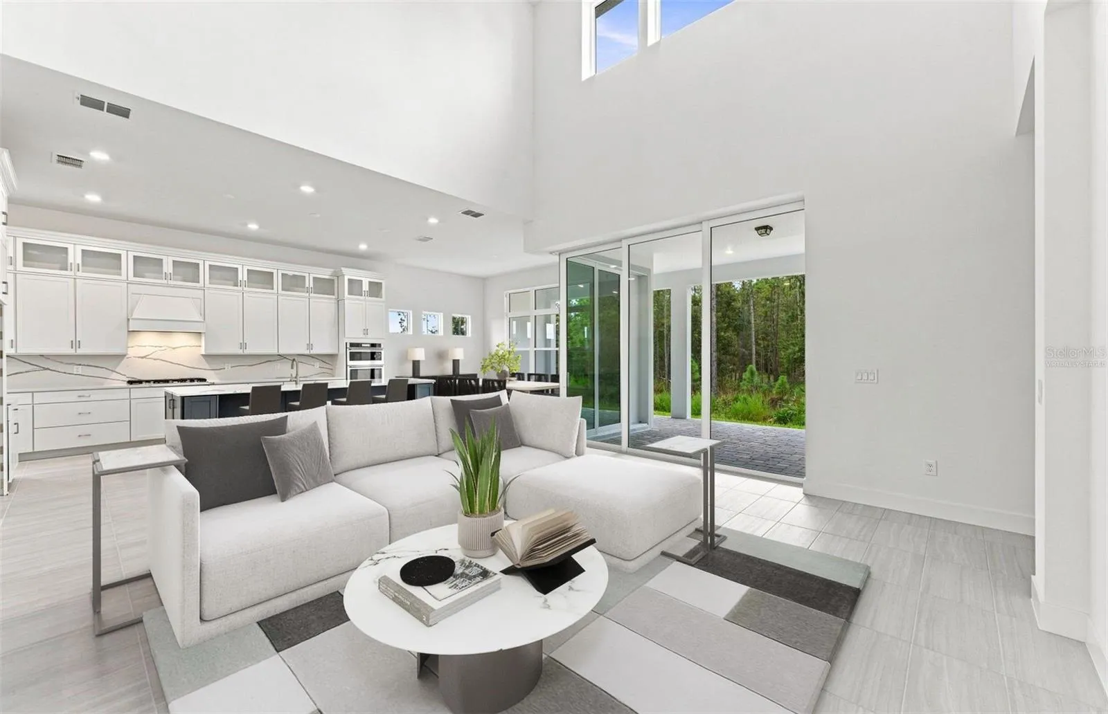 Virtually Staged - Open Gathering Room