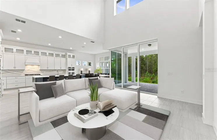 Virtually Staged - Open Gathering Room