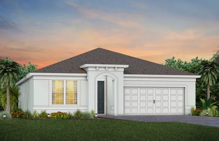Exterior Design. Artistic rendering for this new construction home. Pictures are for illustrative purposes only. Elevations, colors and options may vary.