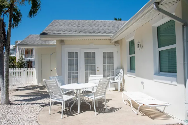 Back yard patio
