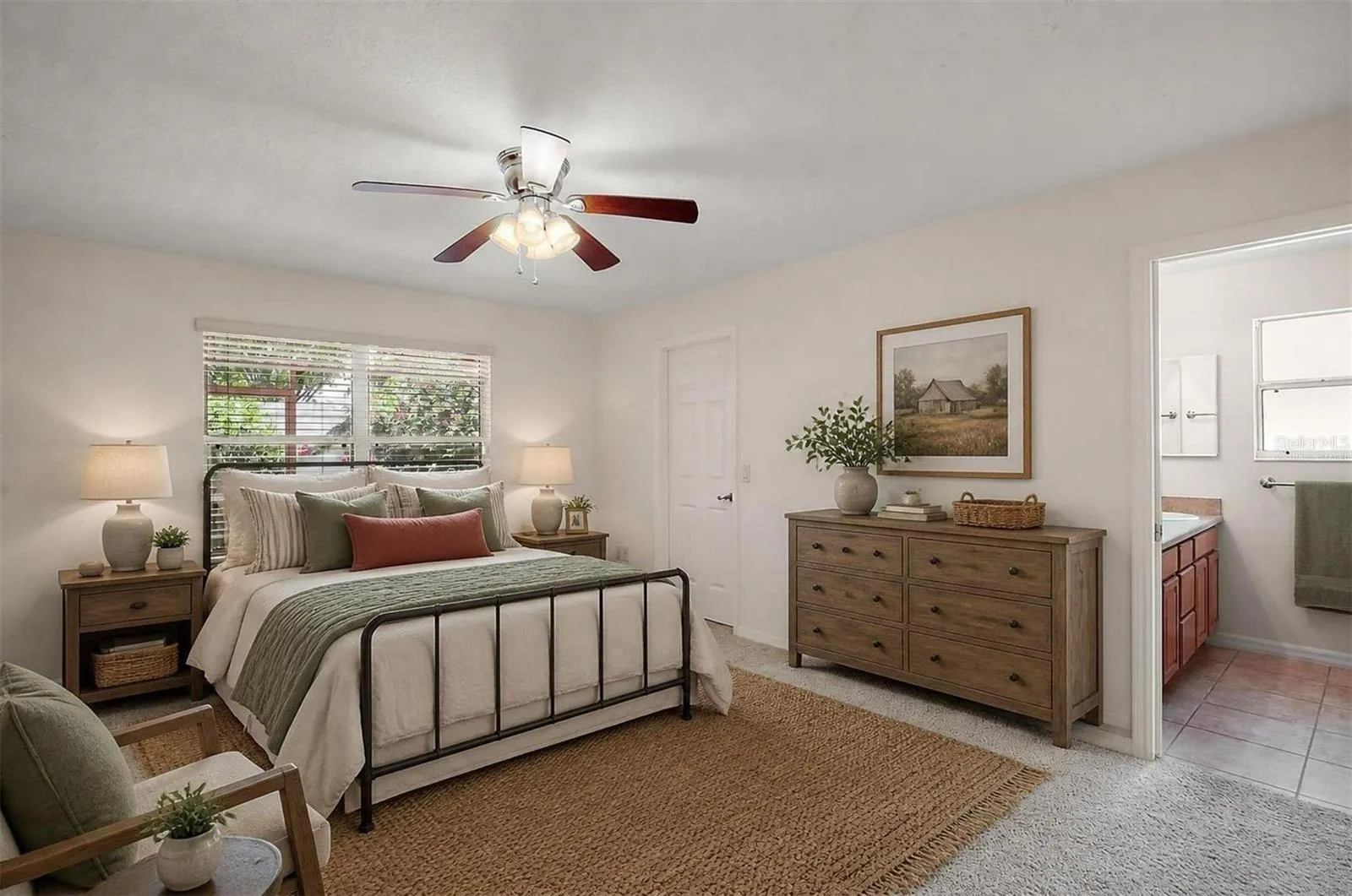 Primary Bedroom-Virtually Staged