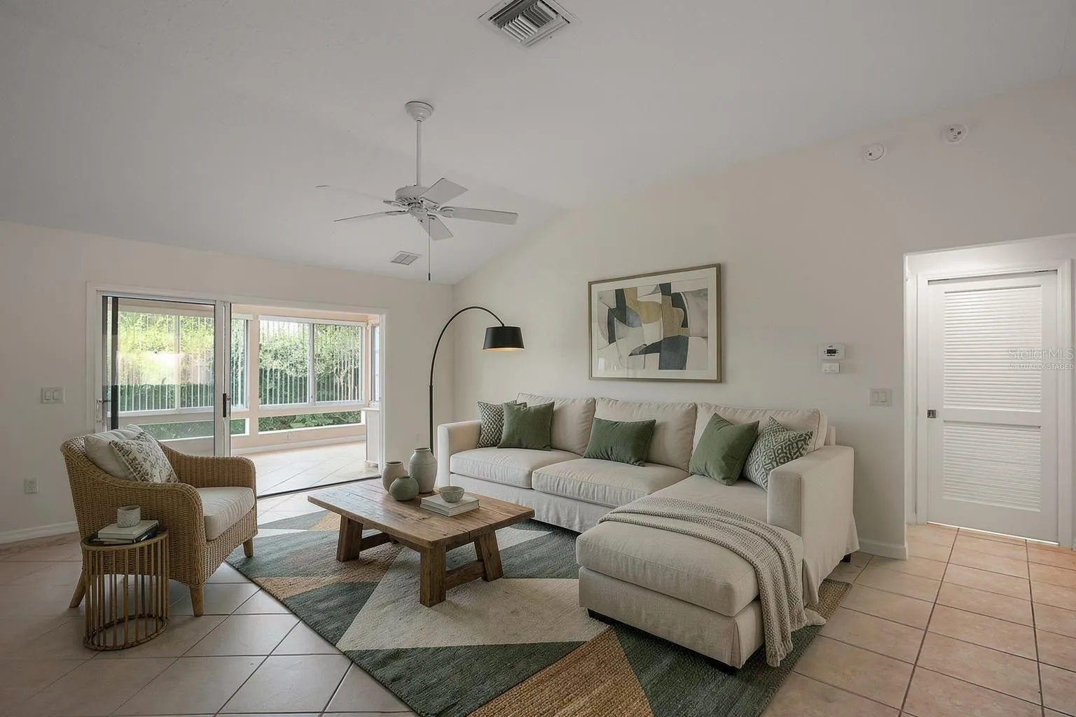 Living Room-Virtually Staged