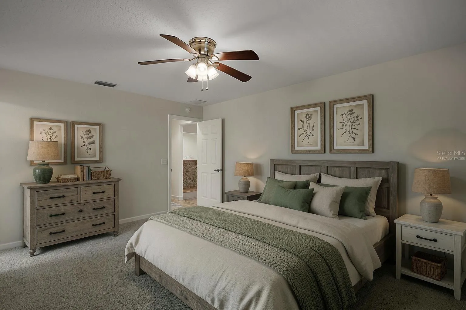 Primary Bedroom-Virtually Staged