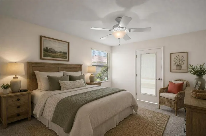 Bedroom 2-Virtually Staged
