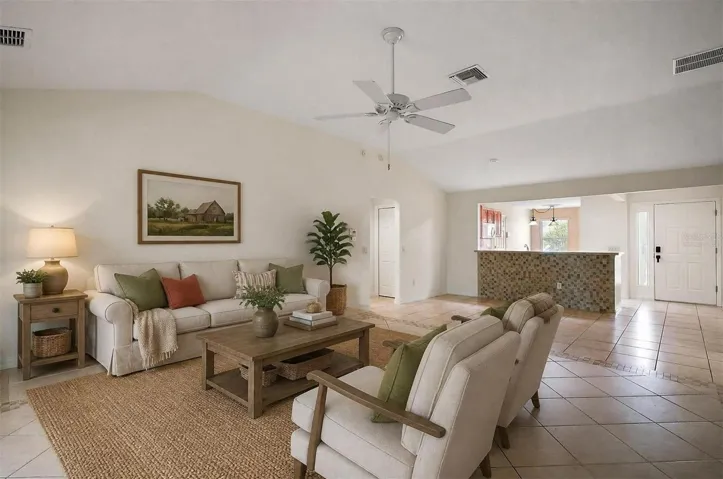 Living Room-Virtually Staged