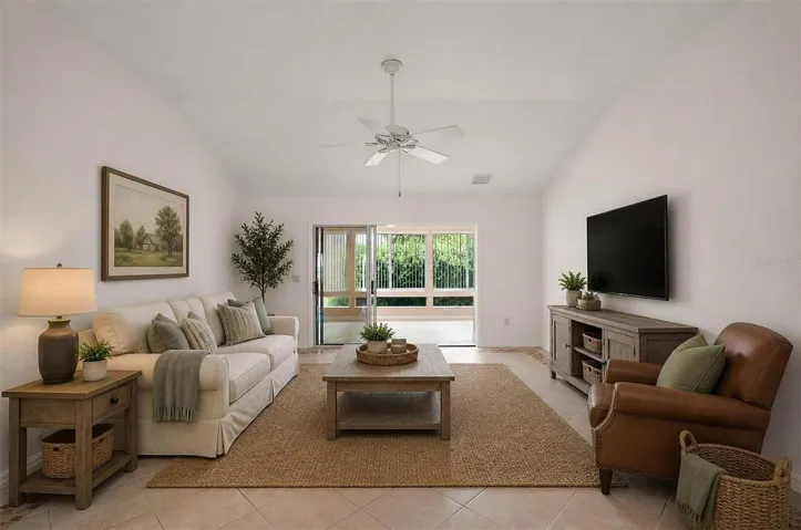 Living Room-Virtually Staged