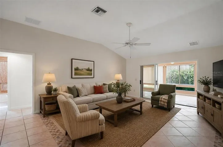 Living Room-Virtually Staged