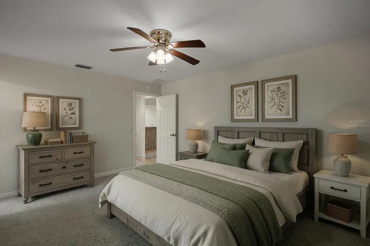 Primary Bedroom-Virtually Staged