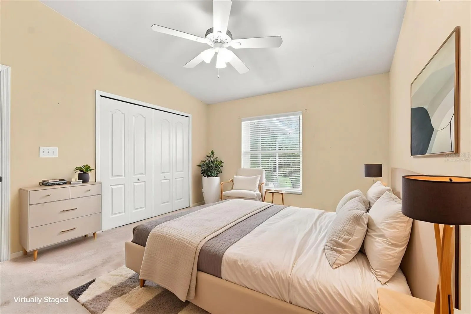 Primary Bedroom: Virtually Staged