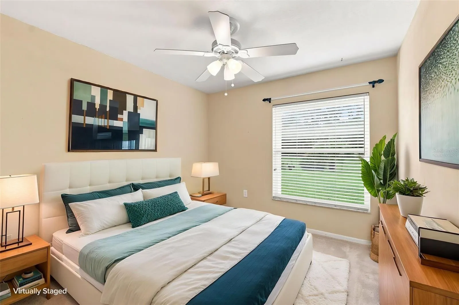 Bedroom 2: Virtually Staged