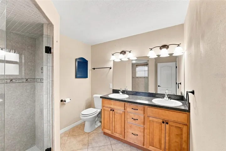 Primary Bathroom: Virtually Staged