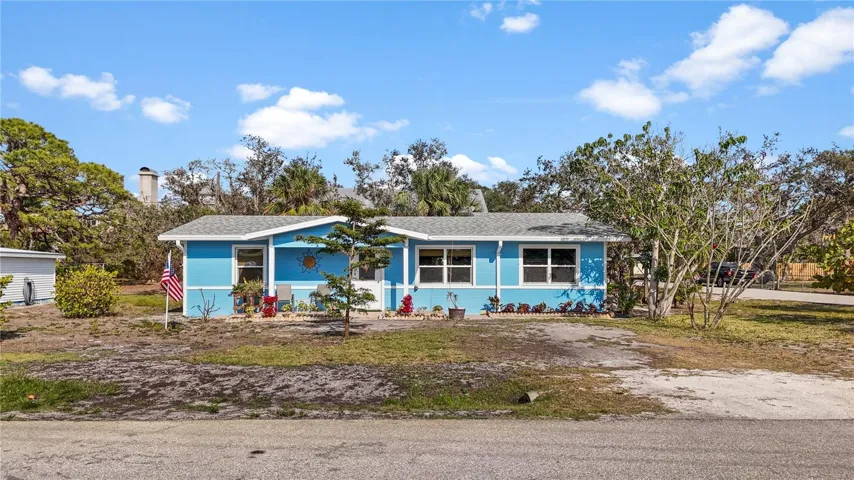 This cute cottage is on a corner lot near the Amerjack Environmental Park off of Placida Road.  It's close to marinas and public boat launches.