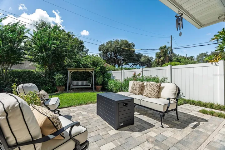 Back patio