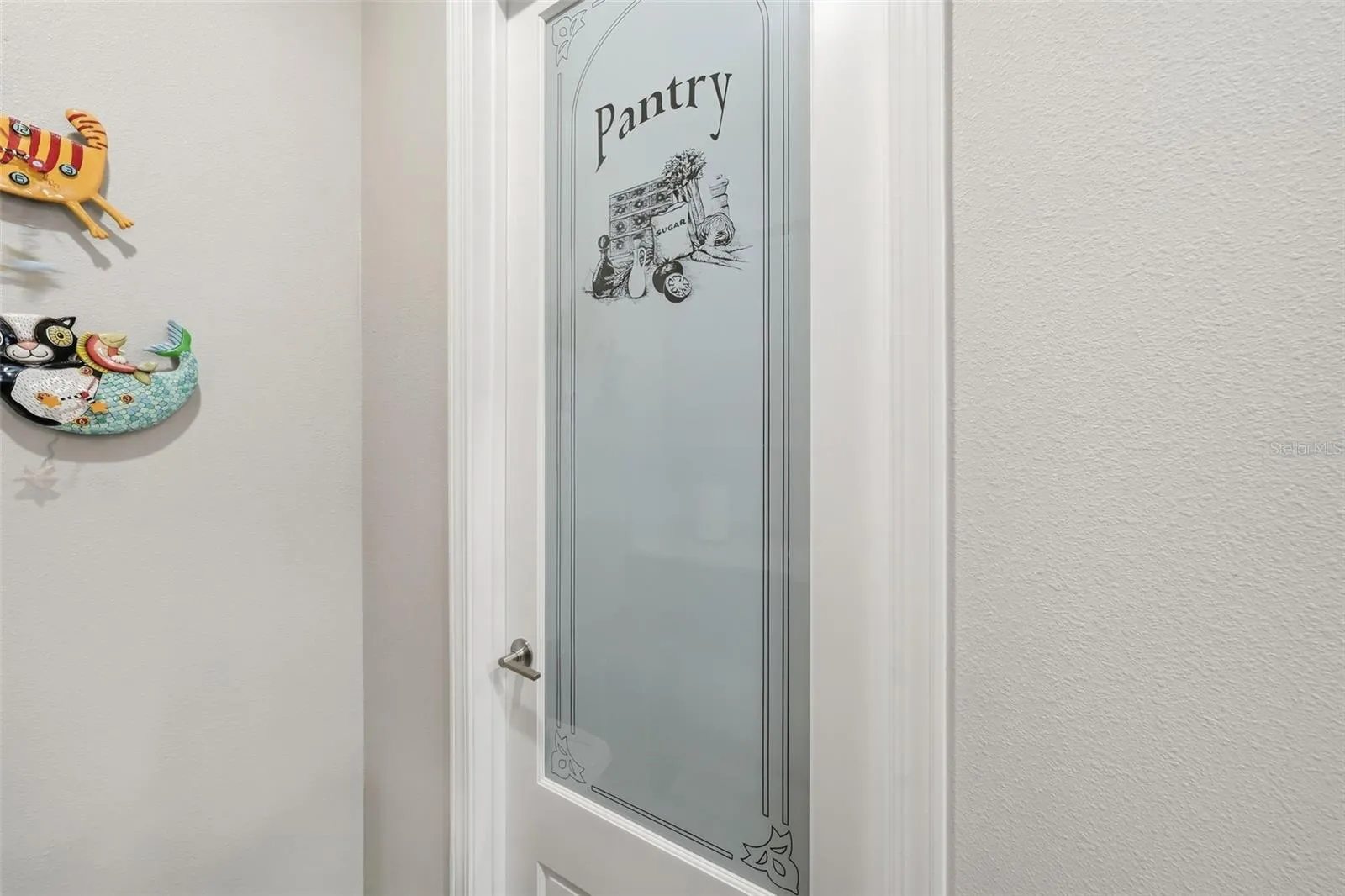 Upgraded Walkin Pantry Door