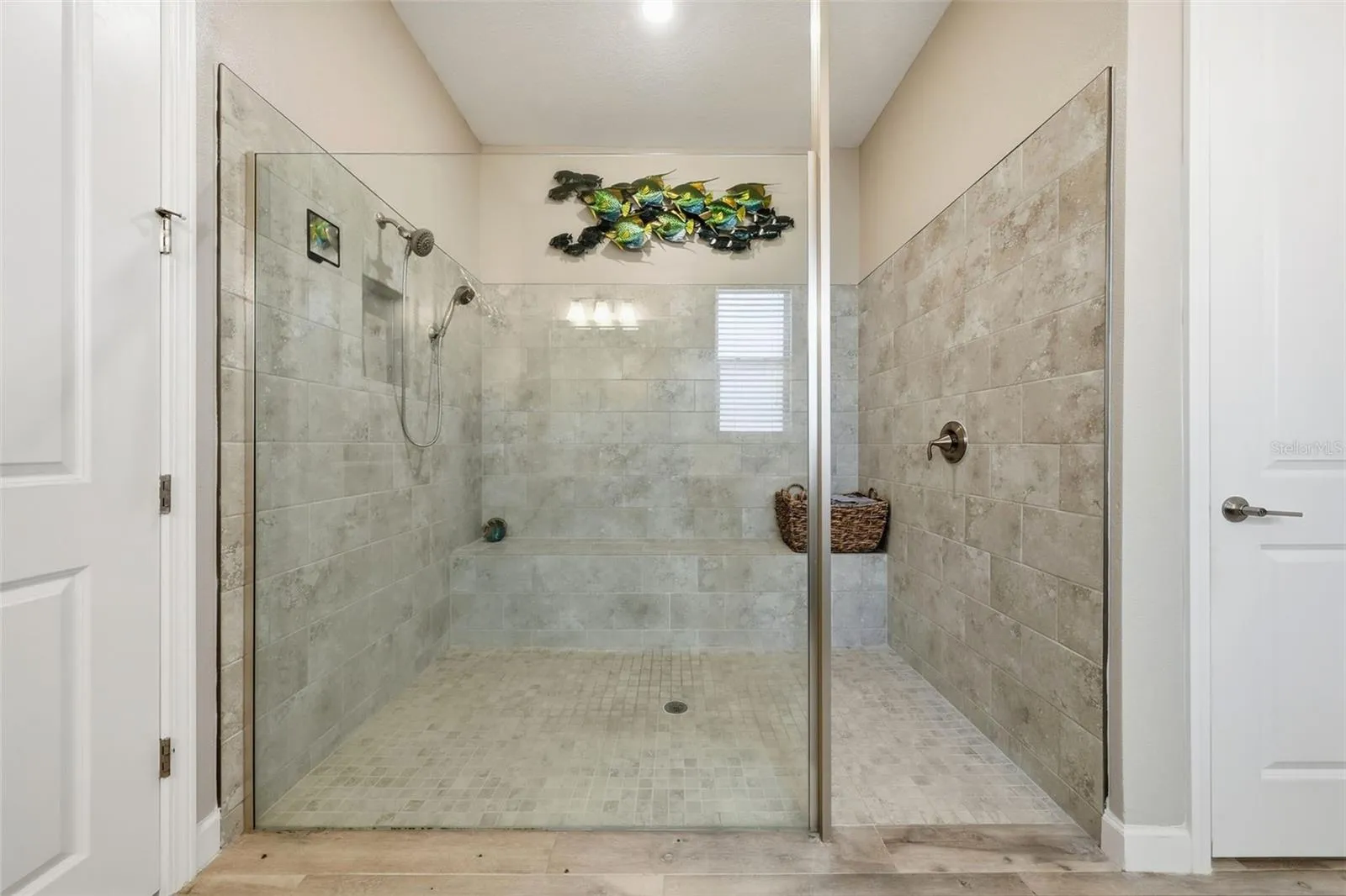 Upgraded Spacious Primary Bathroom Shower