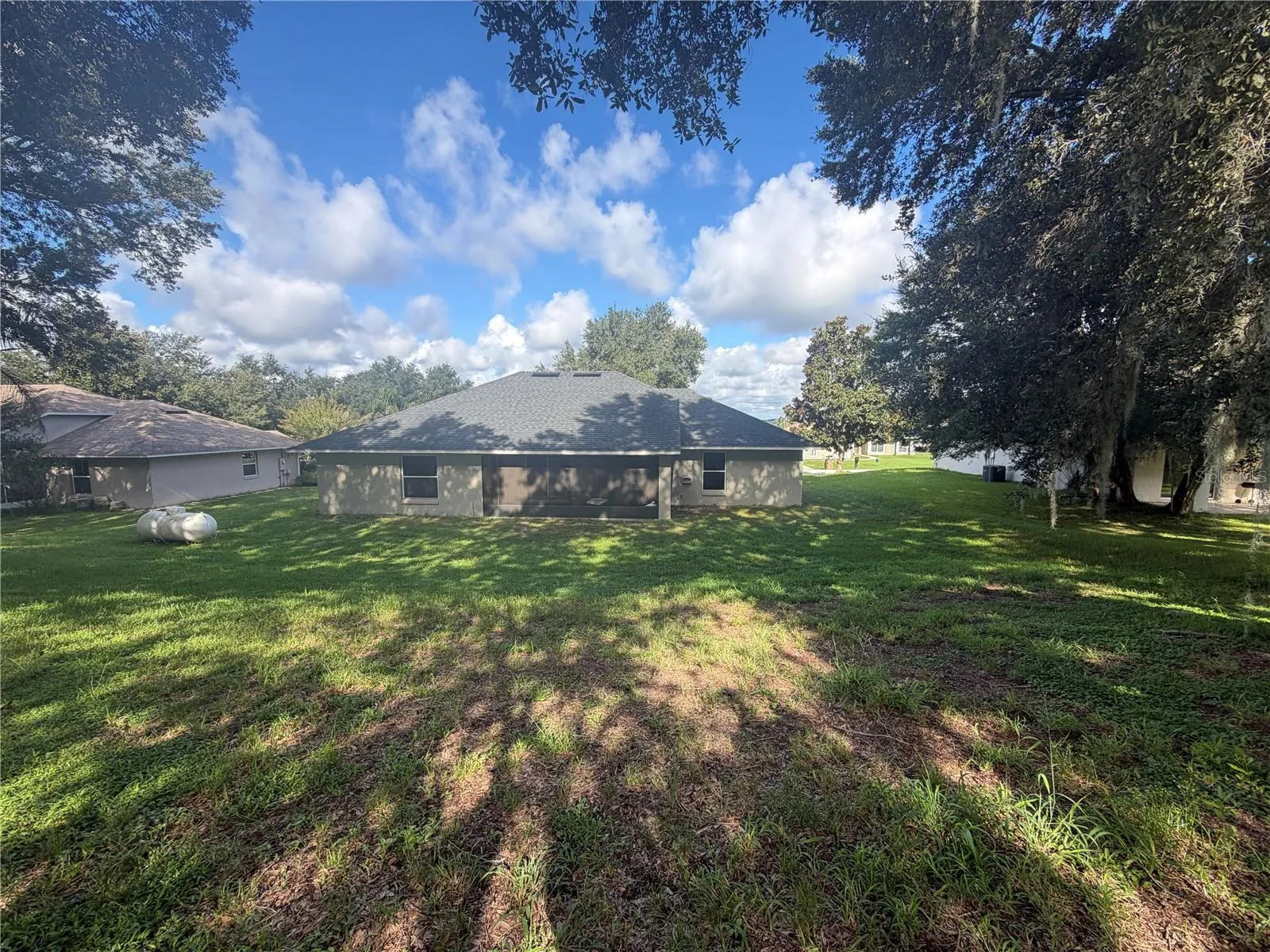 Large, Shady Back Yard