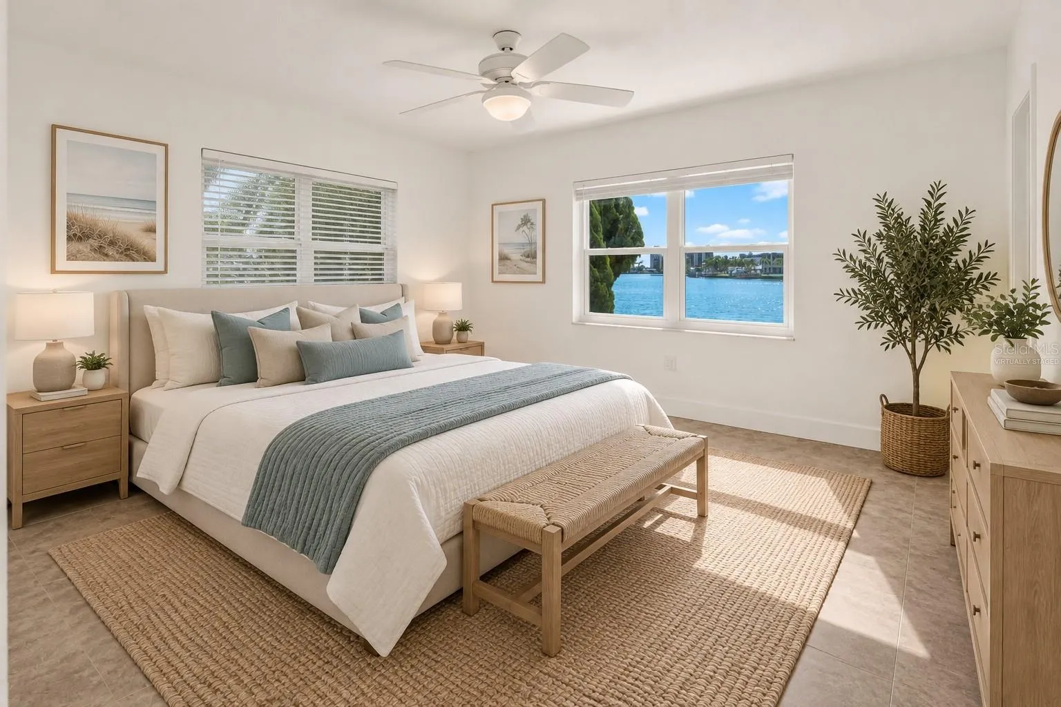 Virtually Staged -  Bedroom 1