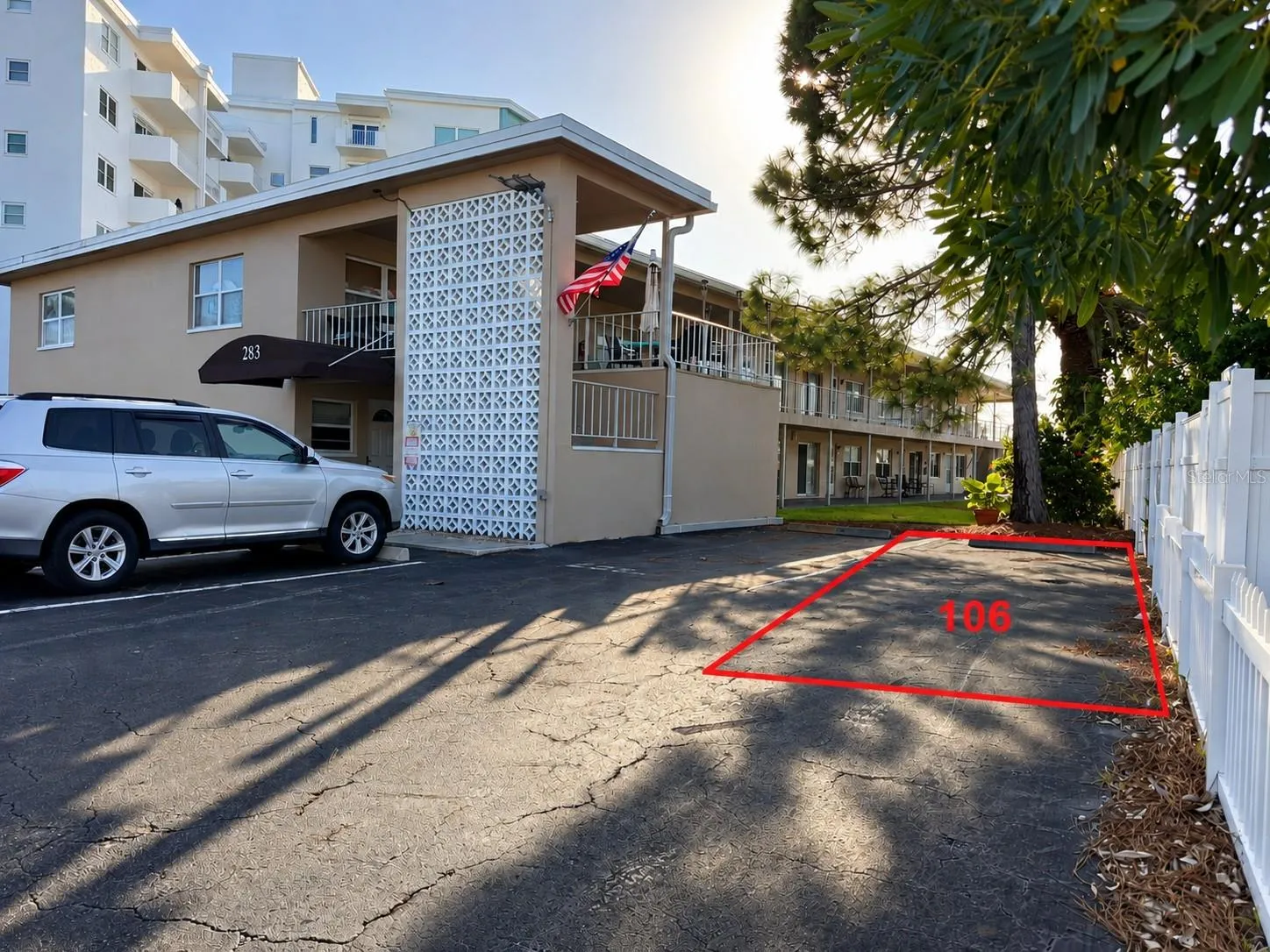Parking Space for up to 3 Cars